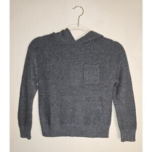 Thereabouts grey hooded sweater Girls XS New